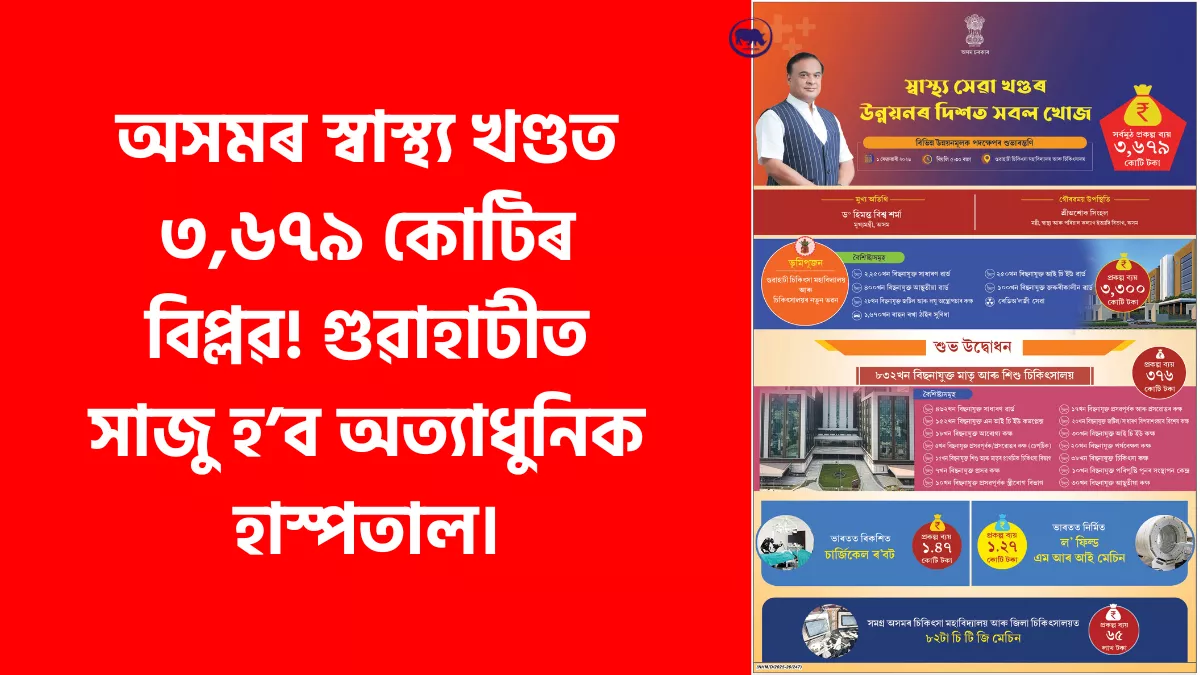 অসমৰ স্বাস্থ্য খণ্ডৰ উন্নয়ন