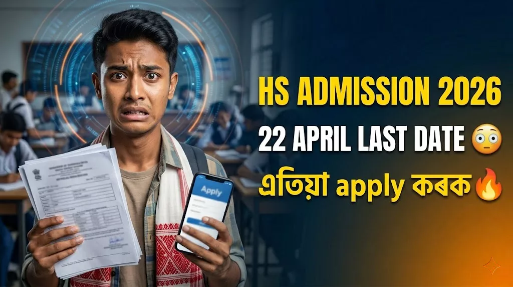 Assam HS Admission 2026