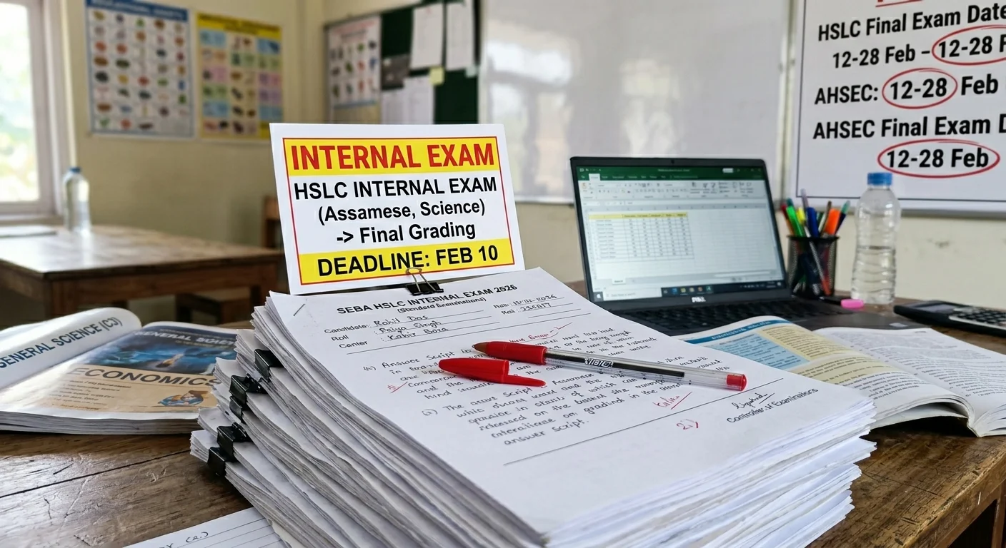 Assam Internal Exam Date School