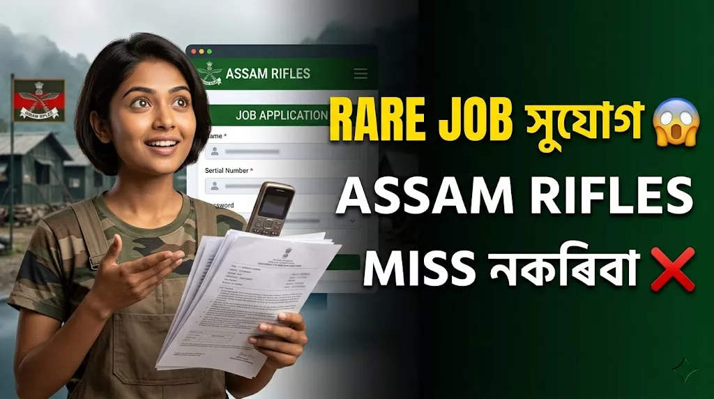 Assam Rifles Compassionate Recruitment 2026