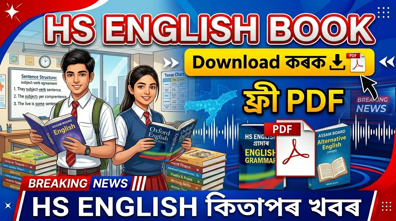 HS English book assam