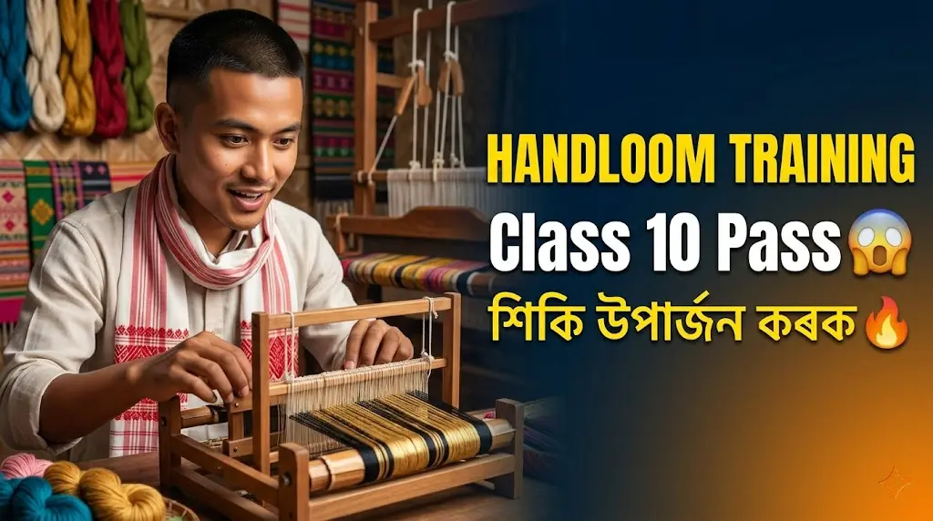 Handloom Training Recruitment 2026