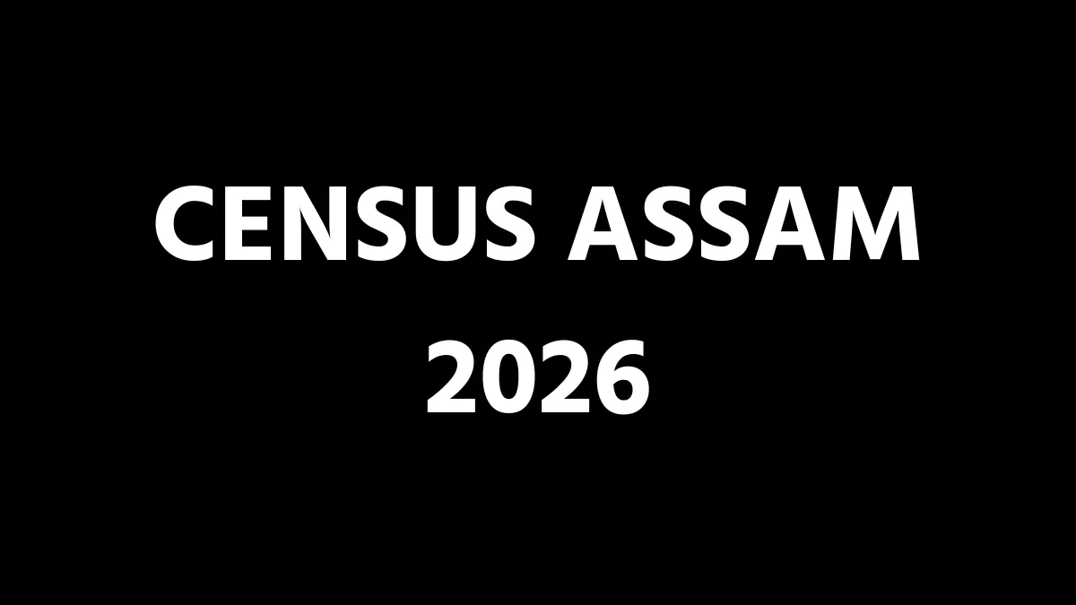 Census Assam 2026