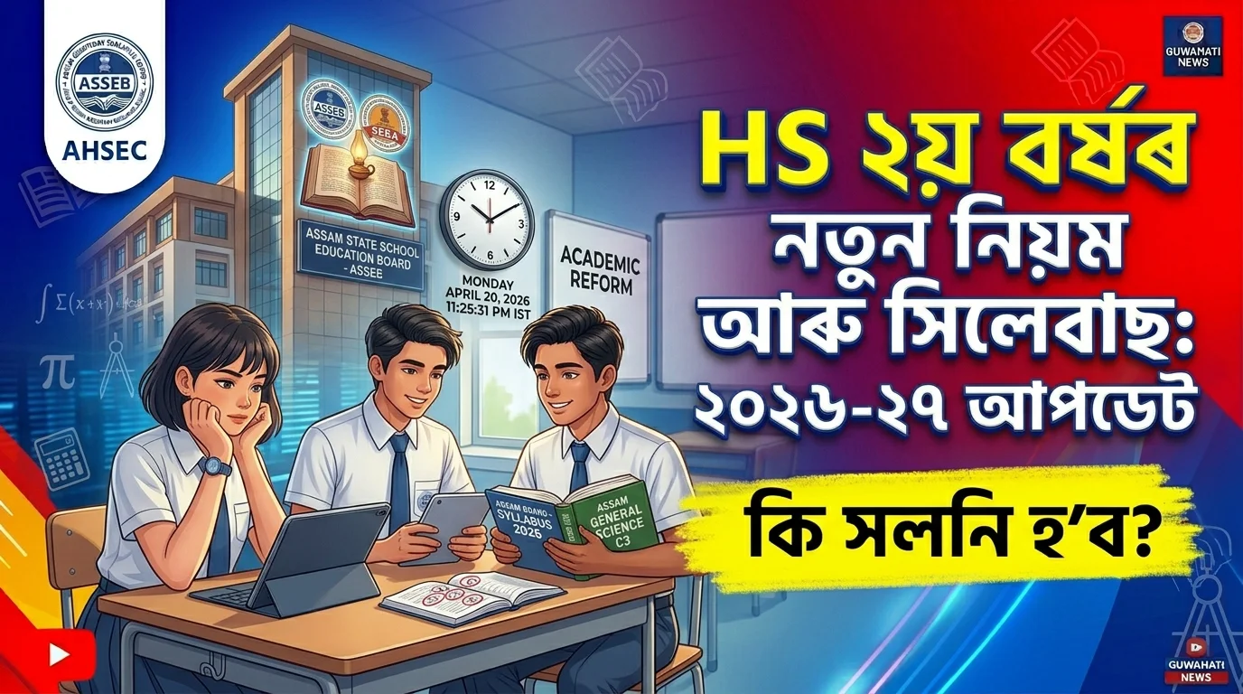 HS 2nd year syllabus assam