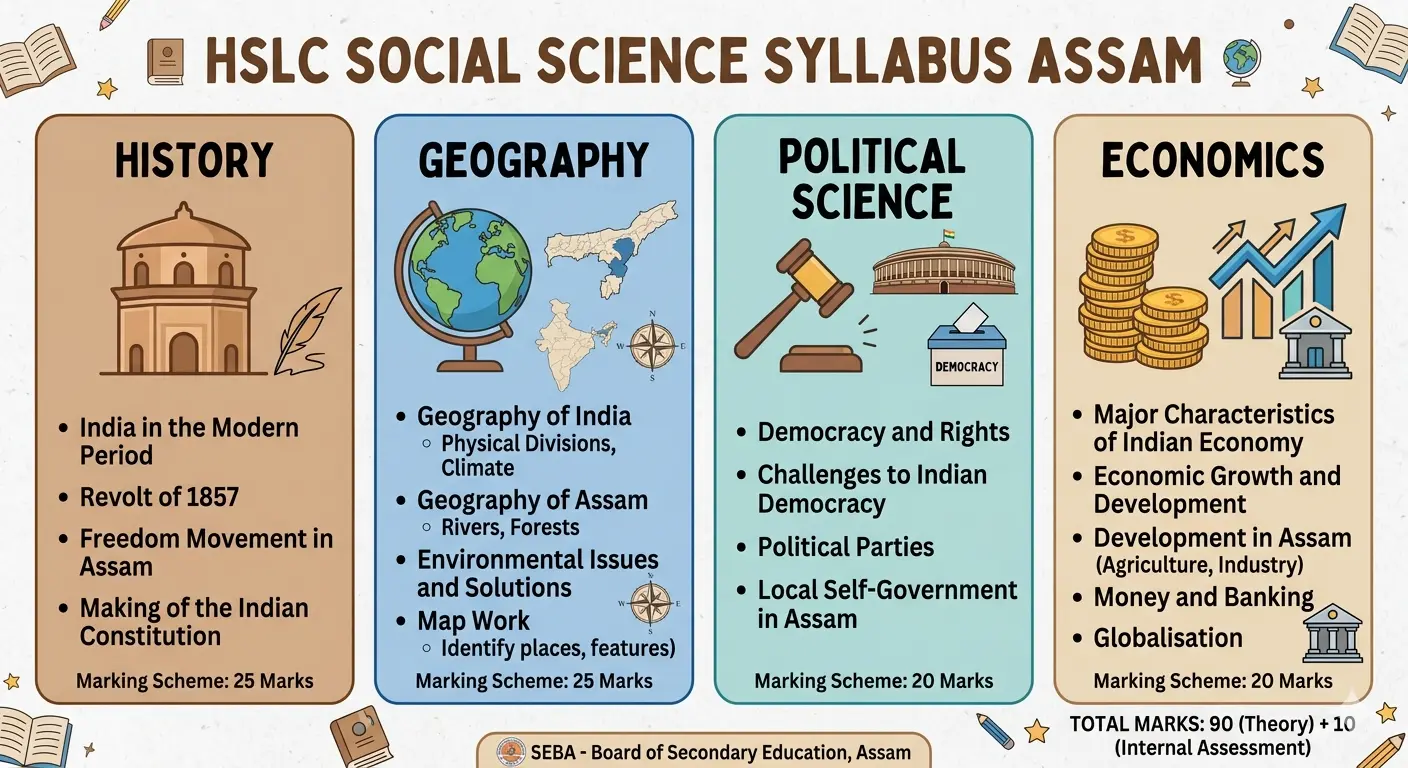 HSLC Social Science Syllabus Assam