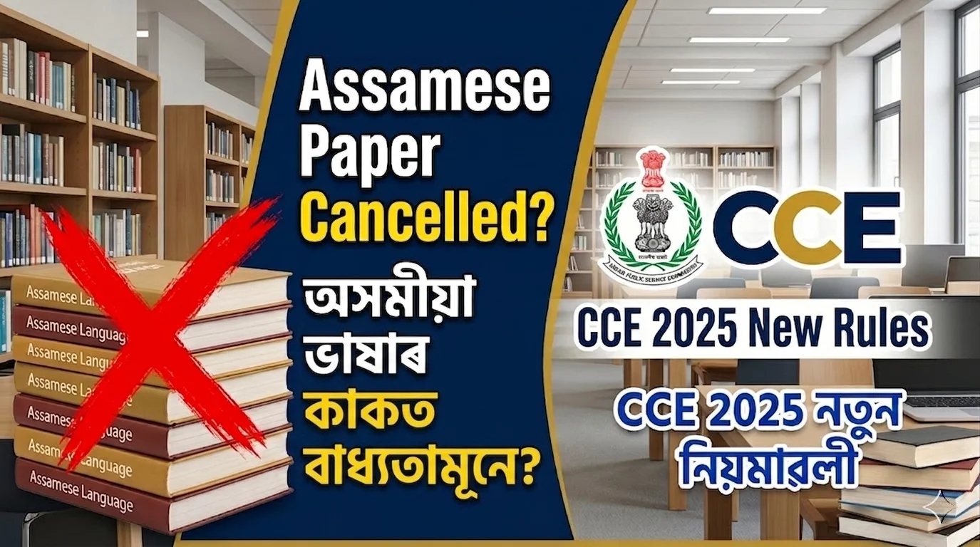 Is Assamese language paper compulsory for APSC CCE 2025