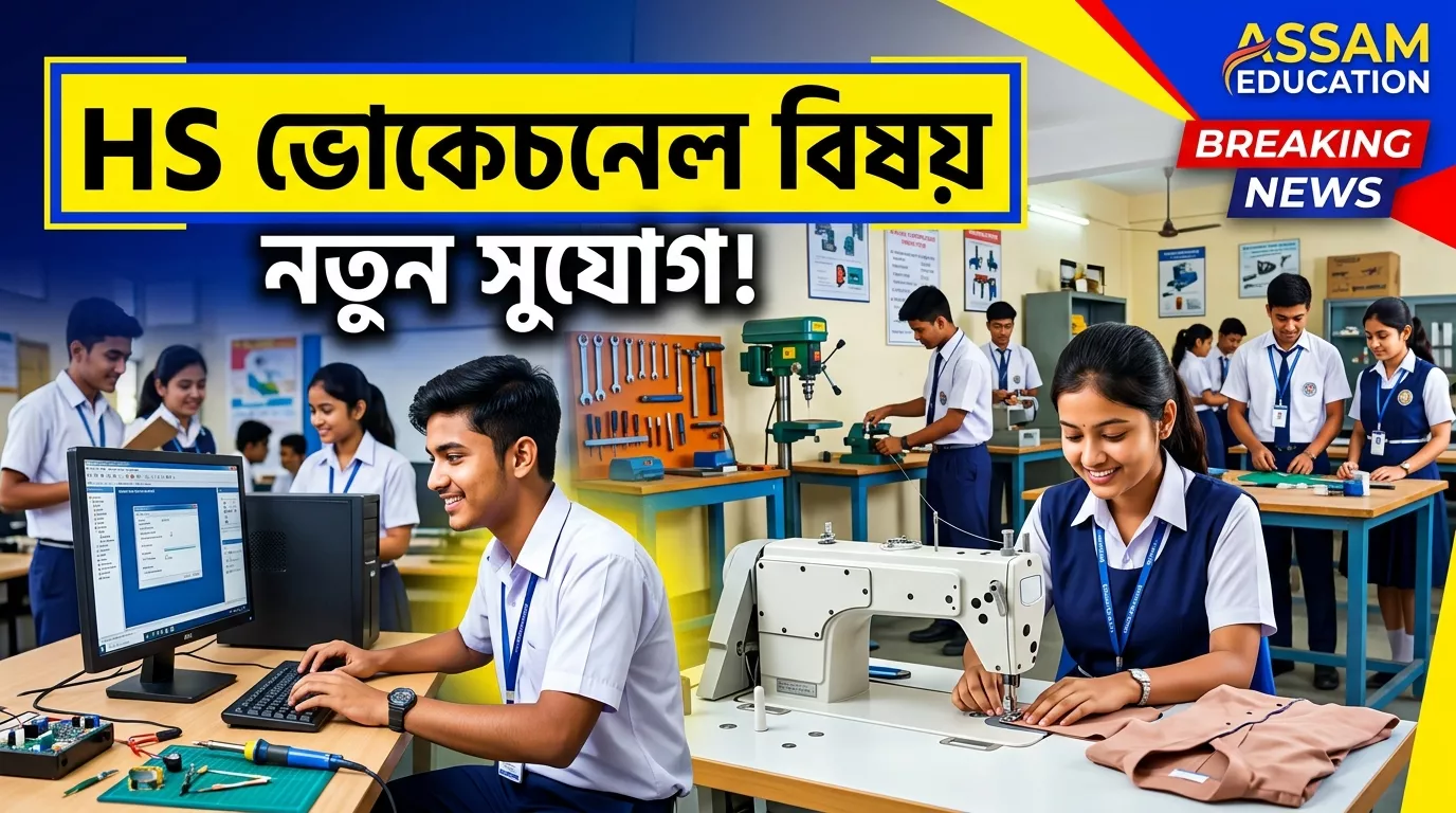 vocational subjects HS assam