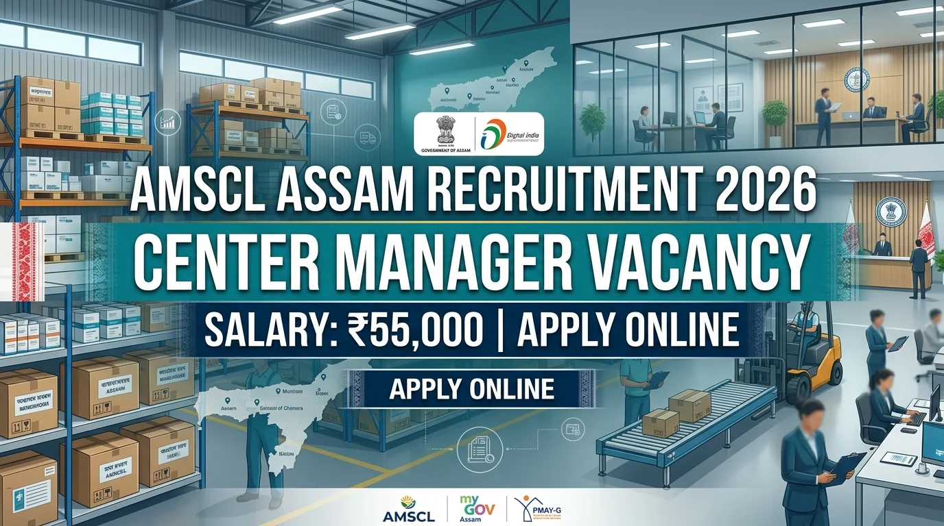 AMSCL Assam Recruitment 2026