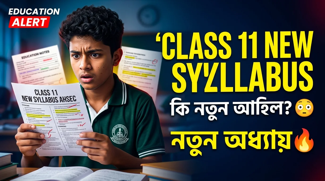class 11 new syllabus assam