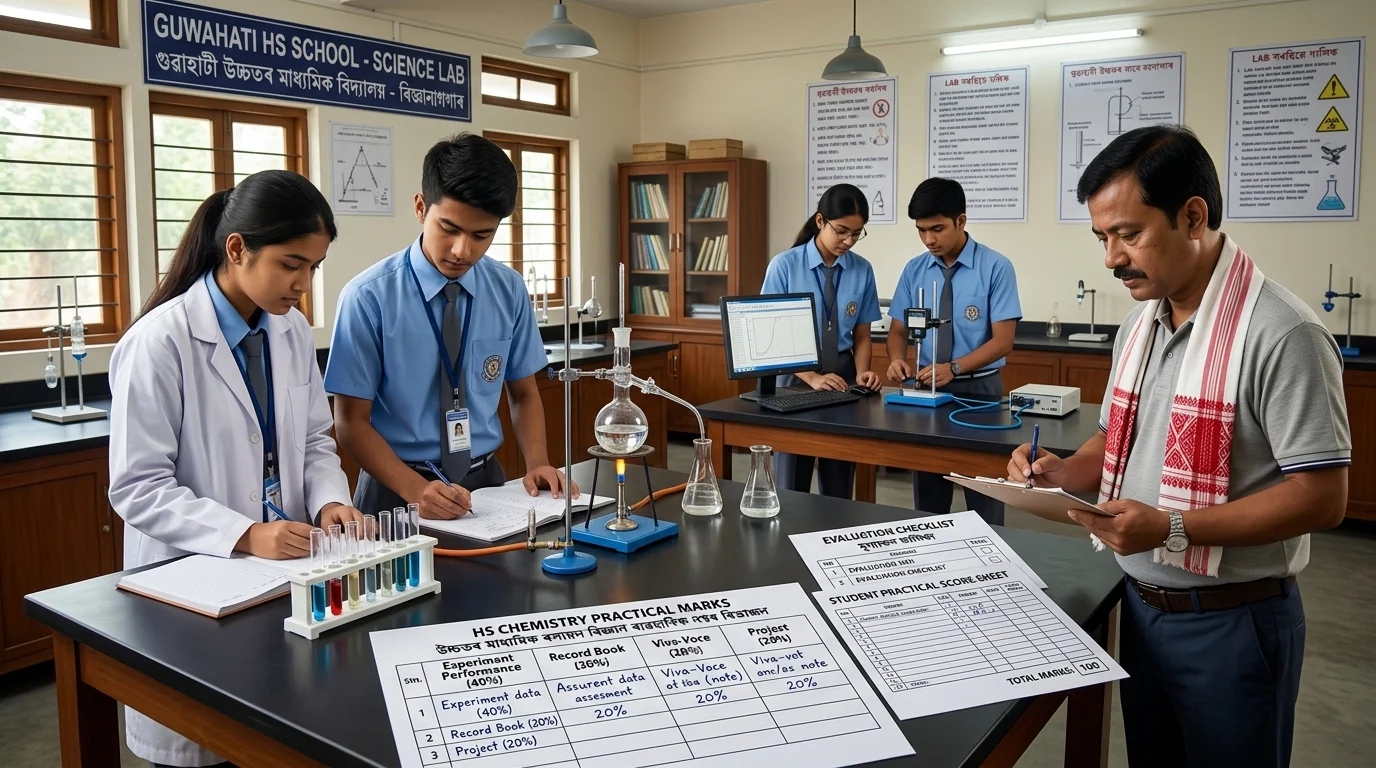 Practical Marks Distribution HS