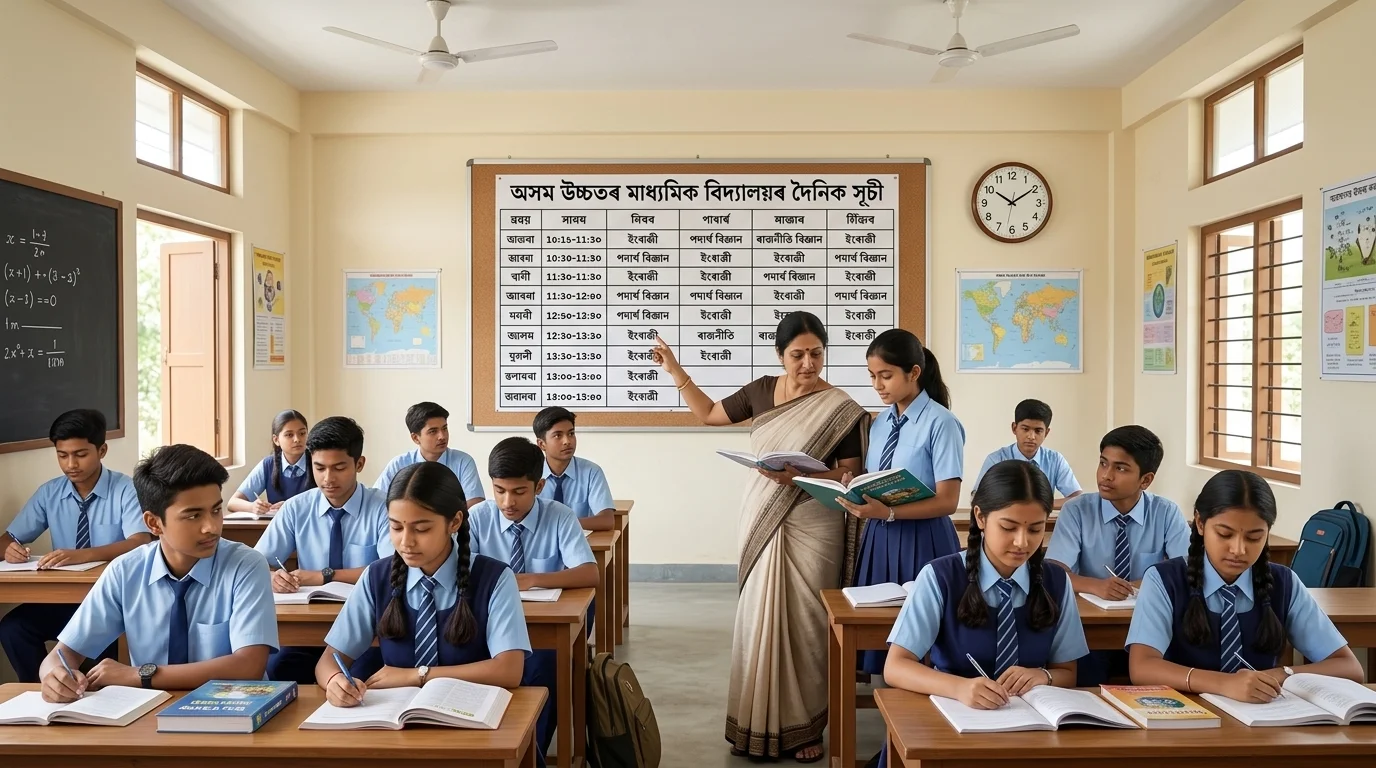 school routine assam HS