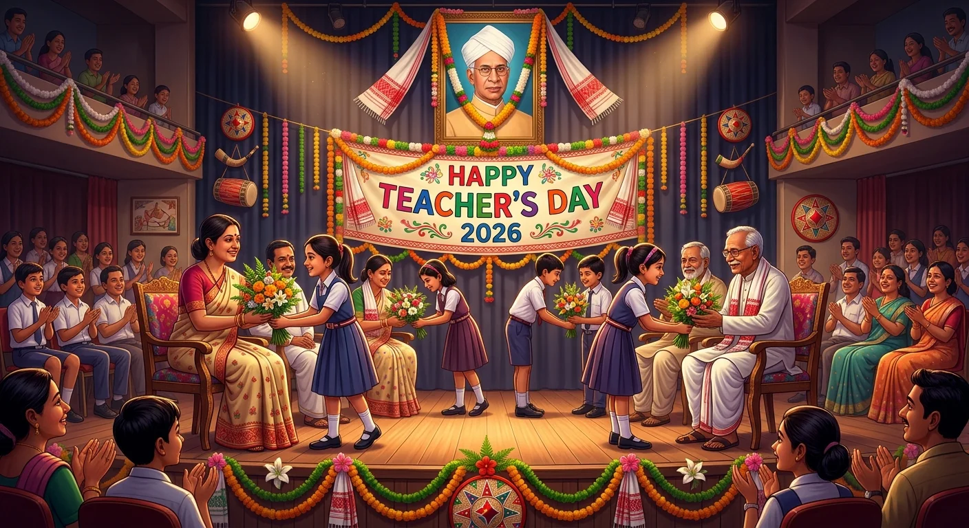 teachers day school celebration