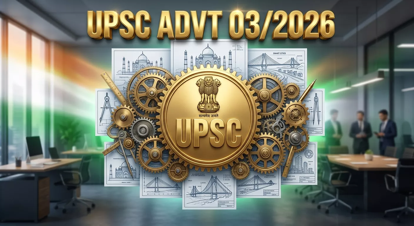 UPSC Advt 03/2026 notification PDF