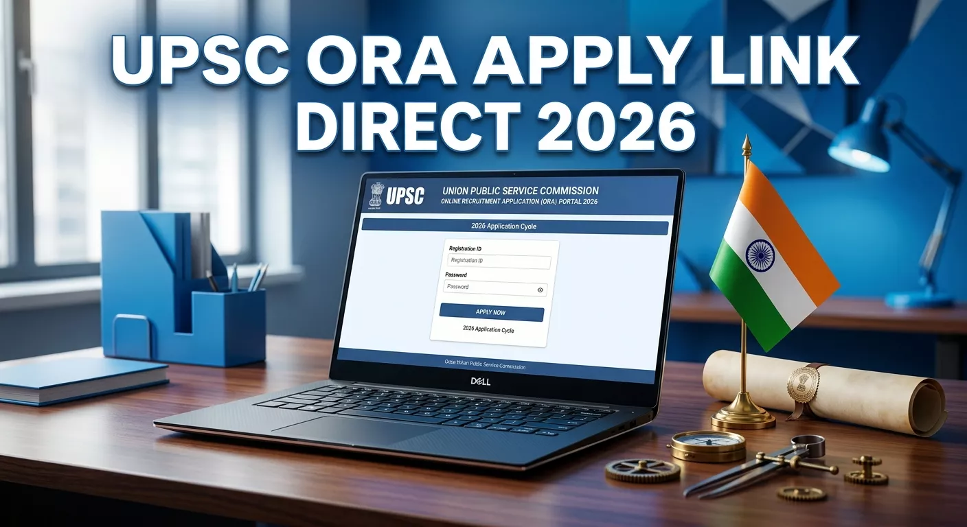 UPSC ORA apply link direct