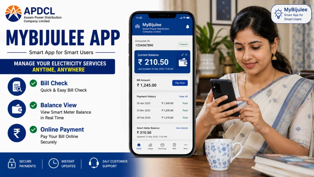 MyBijulee App Bill Check Process