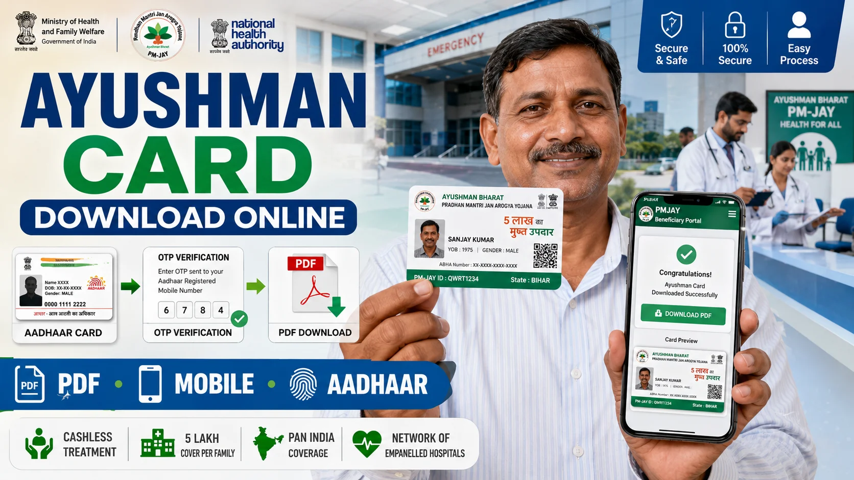 ayushman card download