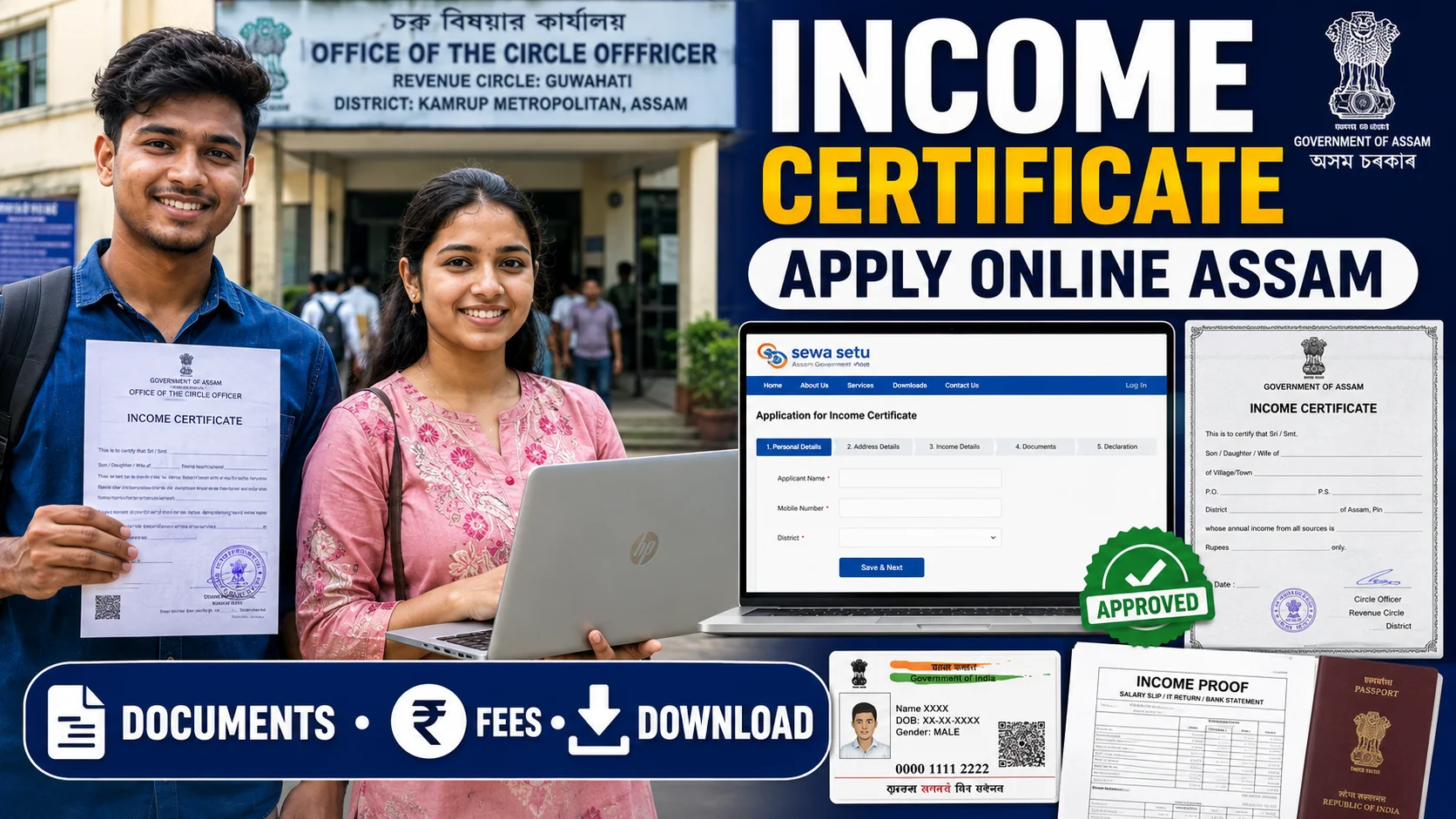 income certificate apply