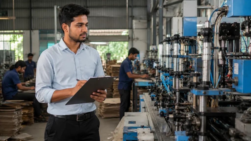 Small manufacturing business started through PMEGP loan assistance